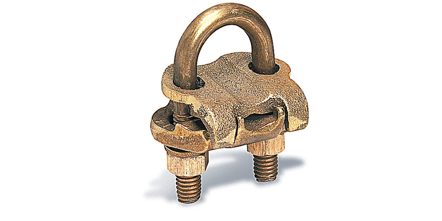 Thomas & Betts GUV784 | Ground Clamp, Copper, 8 to 4 AWG, 1/2 to 3/4 in.