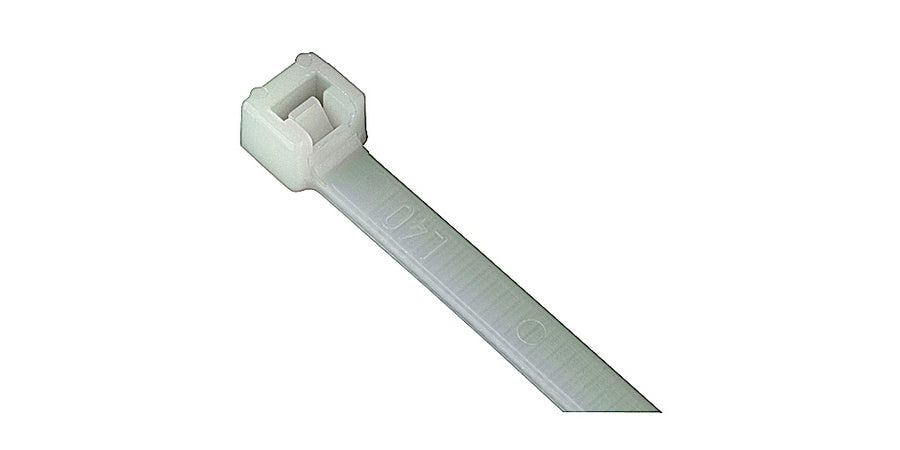 Thomas & Betts L-14-50-9-C | Cable Tie, Natural, Nylon 6.6, Tensile Strength 50 lb. (222N), Bundle Diameter - Maximum 4 in.