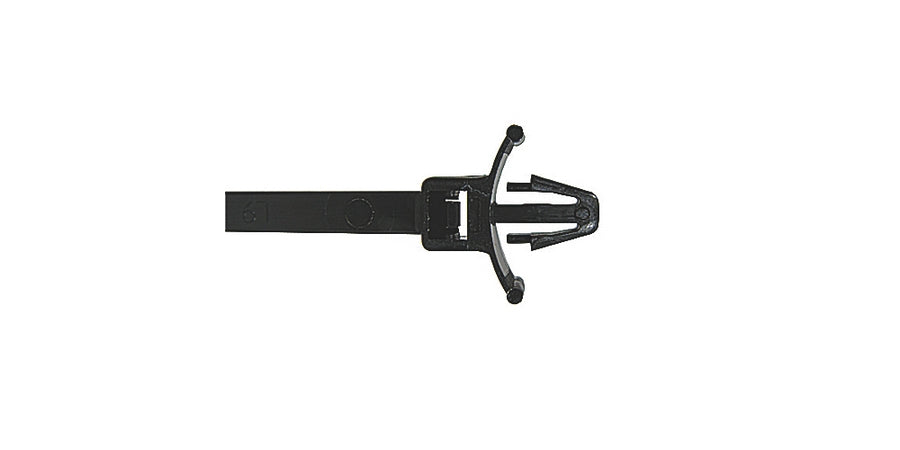 Thomas & Betts L-7-50PM-0-D | Cable Tie, Black, Nylon 6.6, Tensile Strength 50 lb. (222N), Bundle Diameter - Maximum 1.87 in.