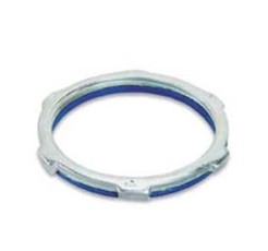 Thomas & Betts LS 110 | 4-Inch Sealing Ring Locknut for Rigid/IMC Conduit, Zinc-Plated Steel