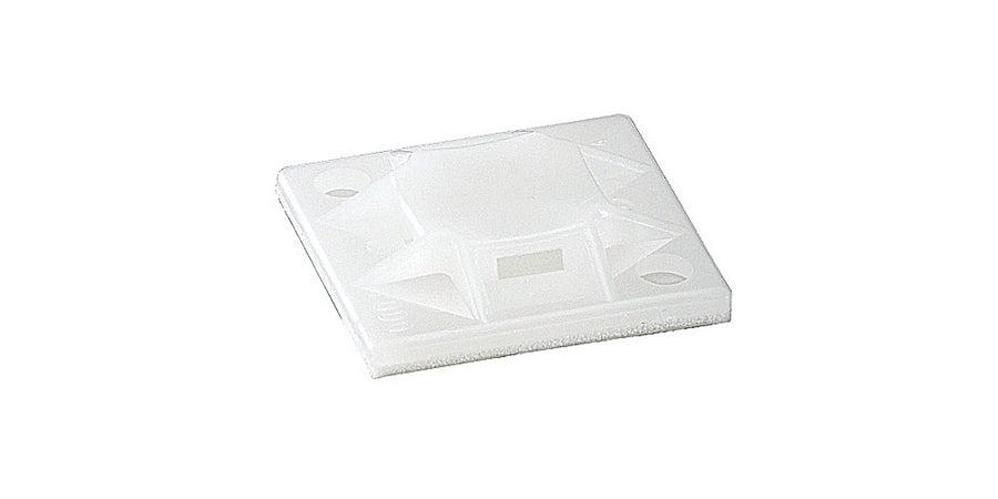Thomas & Betts MPNY-1000-9-C | Cable Tie Mounting Base, Adhesive, Nylon; Polyamide 6.6, Black