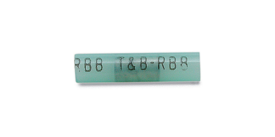 Thomas & Betts RAA21 | Butt Splice Connector, 22 AWG, 18 AWG, Nylon Insulation, Red, 600 V, Copper, Tin-Plated, 105 C