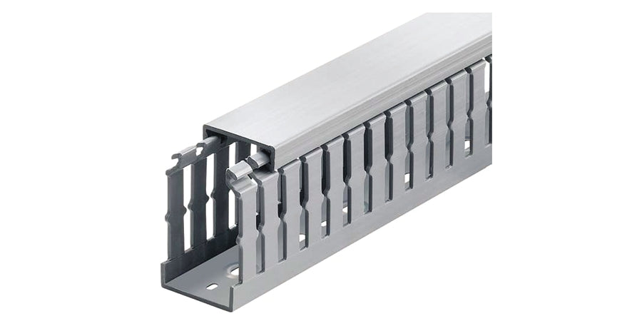 Thomas & Betts TY15X3NPG6 | Wiring Duct, 6 ft. Overall Length, Hole Mount, 1.5 x 3 in. Size