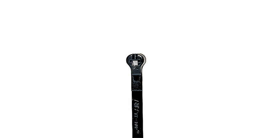 Thomas & Betts TY525MX | Cable Tie, Length 7.31 in. (185.67mm), Blk, NY; Polyamide 6.6, Tensile Strength 50 lb. (222N)