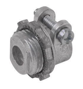 Thomas & Betts XC 273 | Conduit Connector, MNPT, Straight, Die-Cast Zinc, Trade Size 1 in.