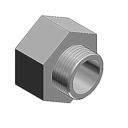 Thomas & Betts 1246 | 3/4 Inch to 1 Inch Male Enlarger - Malleable Iron