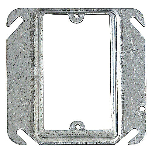 Thomas & Betts 52C1-50R | Square Box Cover, 4" Square, Pre-Galvanized Steel, Flat and Blank, pack of 50
