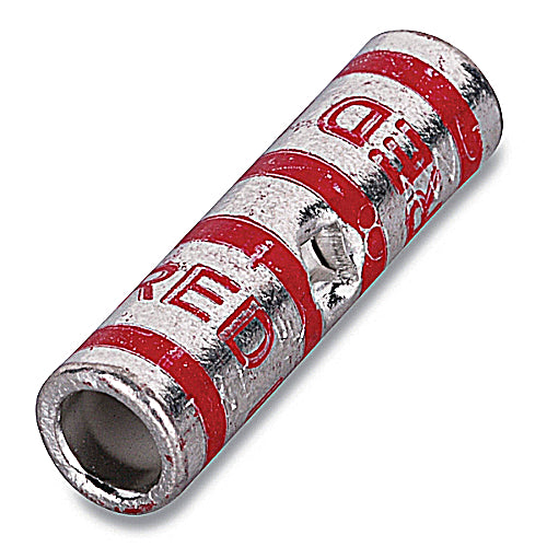 Thomas & Betts 54518 | Copper Two-Way Splice Connector, Standard Barrel, Wire Size 500 kcmil, Tin Plated, Die Code 87, Brown