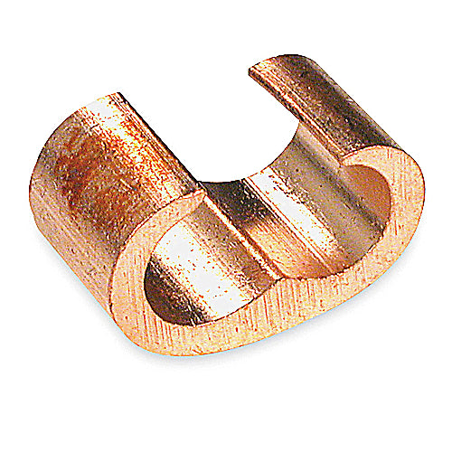 Thomas & Betts 54760 | Copper C-tap, Wire Range Main: 2/0-250, Branch 4/0-8, Plain Finish, Die Code 87H, Die Color Code Brown, Number Of Crimps 2