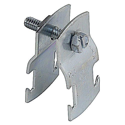 Thomas & Betts 703 1EG | Superstrut 2-Piece Rigid/IMC/EMT Conduit Clamp, GoldGalv Finish,1 in., 14 ga.