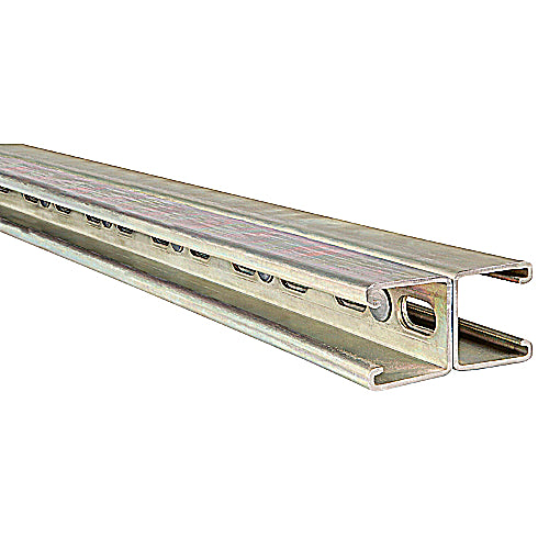 Thomas & Betts A1202HS 10PG | SuperStrut A1202 Metal Half Slotted Pre-Galvanized Channel