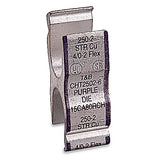 Thomas & Betts CHT2502-6 | Copper H-tap For Wire Range Main: 250-2 (4/0-2 Flex), Branch 250-2 (4/0-2 Flex), Purple 80R