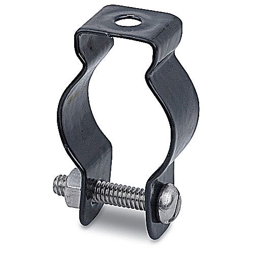Thomas & Betts MINE2-G | 2" PVC Coated Steel Miniature Conduit Hanger With Stainless Steel Bolt and Nut