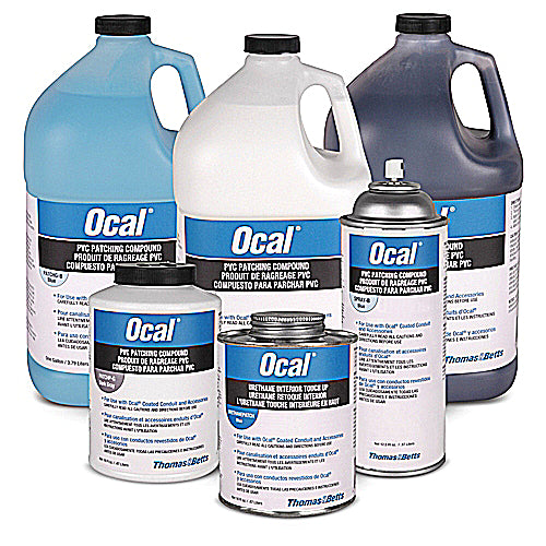 Thomas & Betts PATCHP-B | Ocal, PVC Patch Compound, Paint, 16 oz, Light Blue