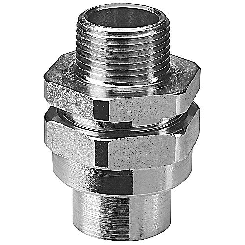 Thomas & Betts UNY405-G | Ocal UNY Union, PVC Coated Steel, Male, Explosionproof, 2 in.