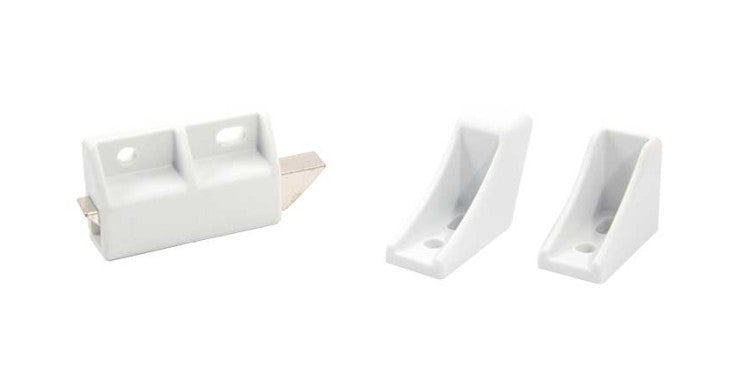 Timberline D300DL-WHT | Door Latch Lock Kit, White, For Mortise Or Cylindrical Locks