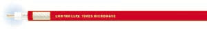 Times Microwave LMR-400-LLPX | Communication Cable, Braid, Foil, Red, 0.1 in., 50 Ohm, PTFE