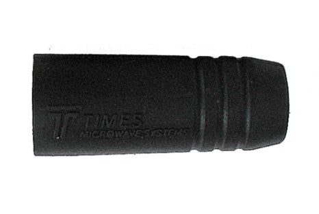 Times Microwave WSB-400 | Weather Seal Strain Relief Boot, Silicone Rubber, Black