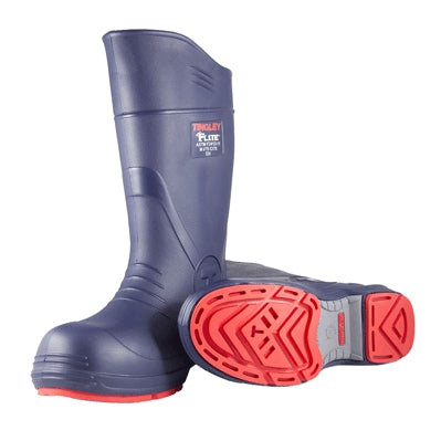 Tingley Rubber Corporation 26256.06 | Tingley Flite Safety Toe Boot with Chevron-Plus Outsole Blue/Red, Size 6