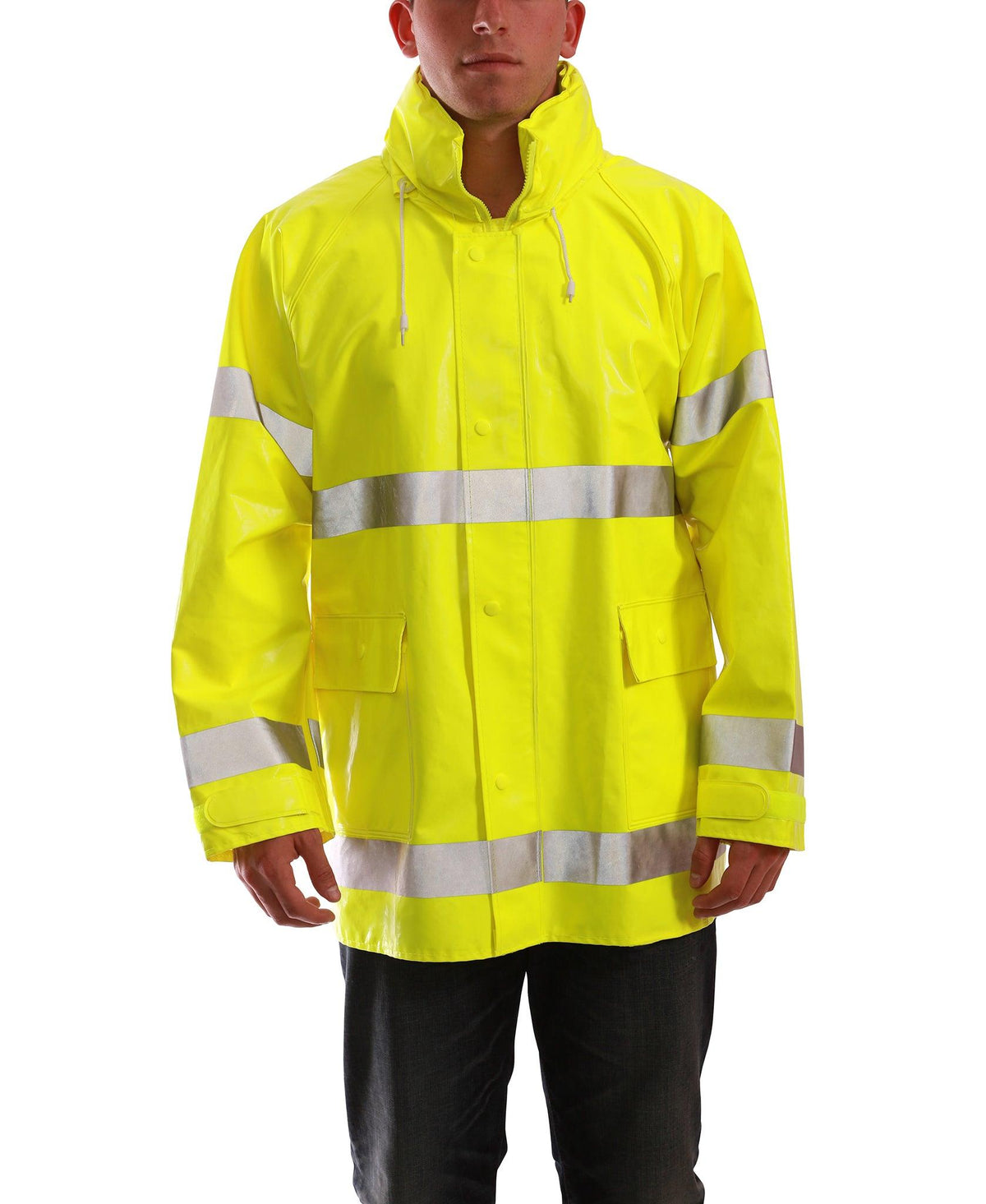 Tingley Rubber Corporation J53122.LG | Tingley Comfort-Brite High-Vis Jacket Fluorescent Lime, Large