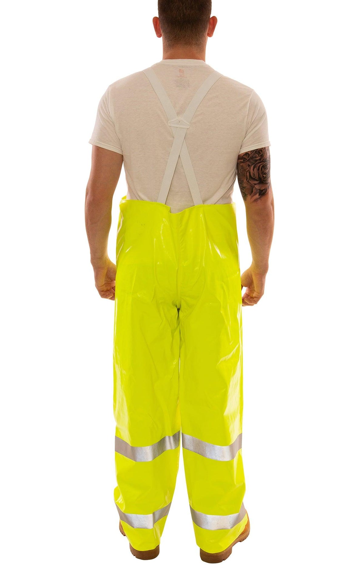 Tingley Rubber Corporation O53122.3X | Tingley Comfort-Brite High-Vis Overall Fluorescent Lime, 3X-Large