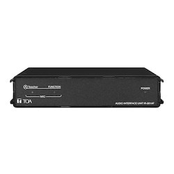 Toa Electronics Inc IR-801AFUS | Audio Interface Unit, Relay Contact Output, -20 Db Audio Output, 120 Volt Dc, 7 Watt, 8.27" W X 7.13" D X 2.73" H, Abs Plastic, Black