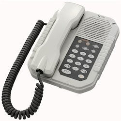 Toa Electronics Inc N-8020MSY | Industrial Master Station, Hands-Free/Handset Conversation, 24 Awg Utp Wire, 48 Volt Dc, 2.4 Watt, 300 To 7000 Hertz, 1500 Meter Transmission Range, Abs Plastic, Gray