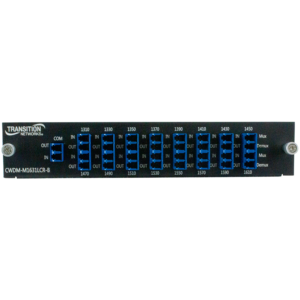 Lantronix CWDM-M1631LCR-B | Coarse Wavelength Division Multiplexing (CWDM)