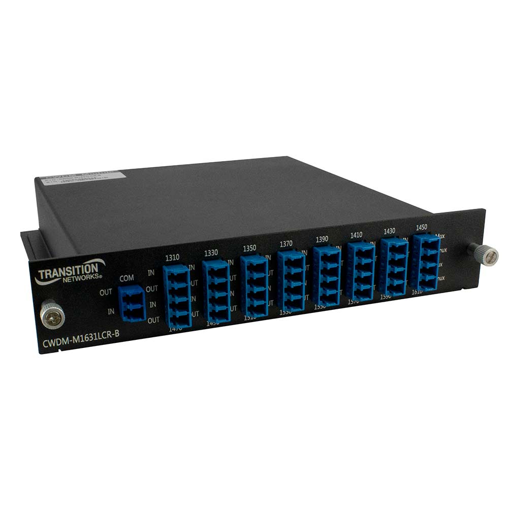 Lantronix CWDM-M1631LCR-B | Coarse Wavelength Division Multiplexing (CWDM)