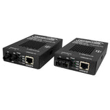 Lantronix E100BTXFX06SMNA | 100base-t Rj-45 To 100base-fx Sm Sc 20km