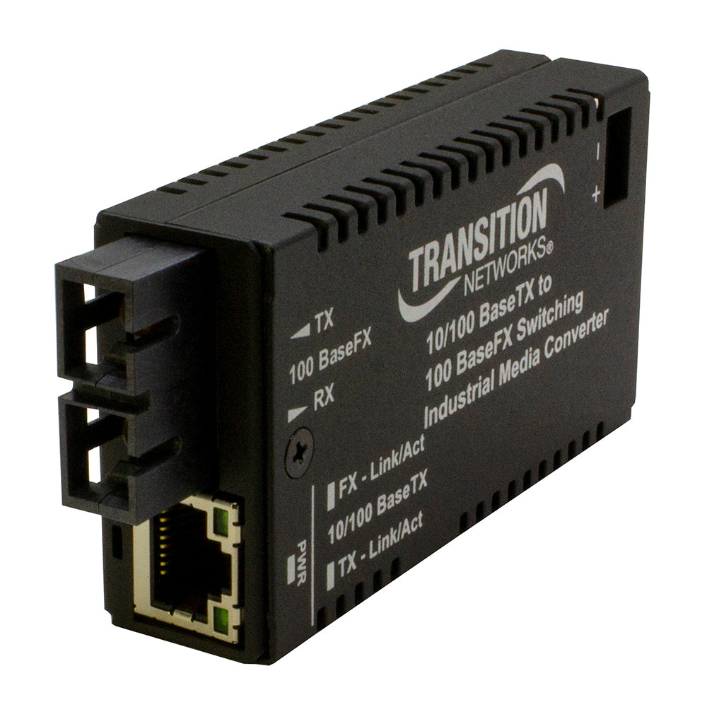 Lantronix M/E-ISW-FX02SM | Hardened Mini Fast Ethernetmedia Converter 10100basetxm/e-isw-fx-02(sm)