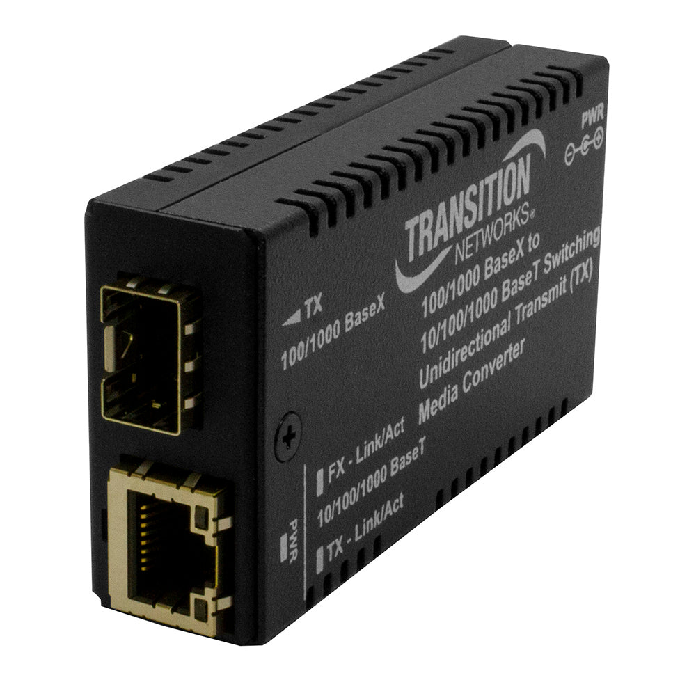 Lantronix M/GEISWSFP01PDU | 10/100/1000basetx To 1000base Sfp Industrial Unidirectional Rx