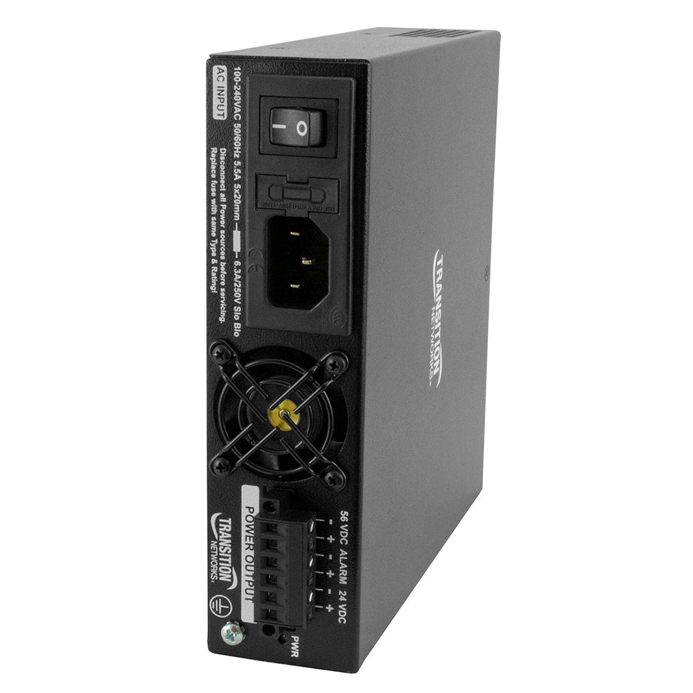 Lantronix PSDCDUAL5624TEU | Hardened 345 Watt Isolated Power Supply With 56vdc And 24 Vdc Dual Output