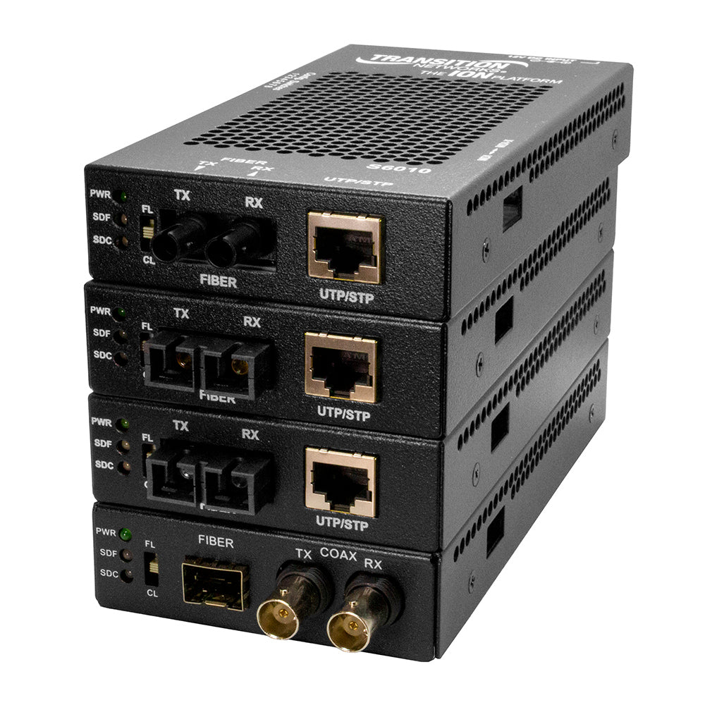 Lantronix S6010-3040-NA | T1/e1 Ion Stand-alone Devices (2) Coax (bnc) To Sfp Slot (empty)