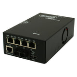 Lantronix S6120-1014-JP | S6120 Series Ion 4xt1/e1/j1 Copper To Fiber Network Interface Device With Ethernet, Port One: 1310 Nm Single-mode (sc) [20 Km/12.4 Mi], Port Two: (4) Rj48 [1.5 Km/0.9 Mi] Plus 10/100base-tx (rj45) [100 M], Jp