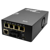 Lantronix S6120-1013-BR | S6120 Series Ion 4xt1/e1/j1 Copper To Fiber Network Interface Device With Ethernet, Port One: 1300 Nm Multimode (sc) [2 Km/1.2 Mi], Port Two: (4) Rj48 [1.5 Km/0.9 Mi] Plus 10/100base-tx (rj45) [100 M], Br