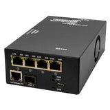 Lantronix S6120-1013-BR | S6120 Series Ion 4xt1/e1/j1 Copper To Fiber Network Interface Device With Ethernet, Port One: 1300 Nm Multimode (sc) [2 Km/1.2 Mi], Port Two: (4) Rj48 [1.5 Km/0.9 Mi] Plus 10/100base-tx (rj45) [100 M], Br