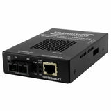Lantronix SBFTF1039105NA | 10/100 Bridging Stand-alone Media Converters 10/100base-tx (rj45) [100 M/328 Ft.] To 100base-fx 1300 Nm Multimode (lc) [2 Km/1.2 Miles]