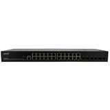 Lantronix SM24T6DPA-OZ | Managed Switch, 20-port Gigabit + 4 Sfp/rj Combo + 2 100/1000 Sfp