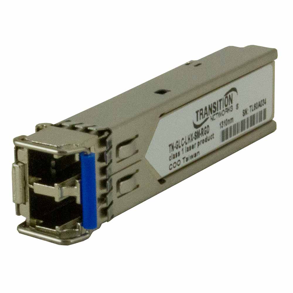 Lantronix TN-GLC-LH-SM | Duplex Gigabit Ethernet Sfp, 1000base-lx 1310nm Single Mode (lc) [10 Km/6.2 Mi.]