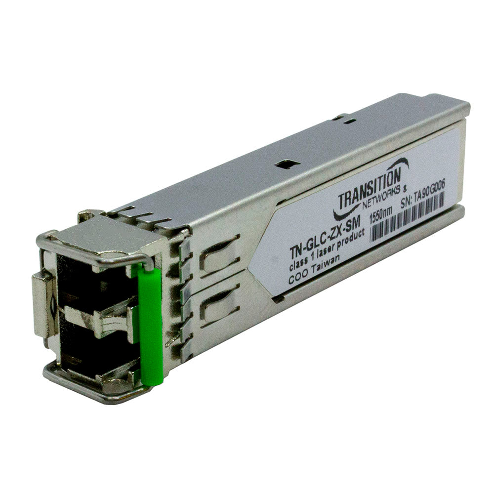 Lantronix TN-GLC-ZX-SM | Cisco Compatible Sfp 1000base-lx 1550 Nm Single-mode (lc) [80 Km/49.7 Miles]