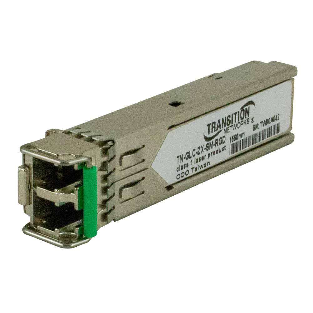 Lantronix TN-GLC-ZX-SM | Cisco Compatible Sfp 1000base-lx 1550 Nm Single-mode (lc) [80 Km/49.7 Miles]