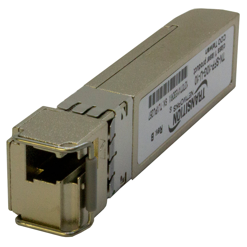 Lantronix TN-SFP-10G-D-40 | 10gbase-bx, Sfp+ With Digital Diagnostics (dmi) 1330 Tx/1270 Rxnm (lc) [40 Km/24.9 Mi.]