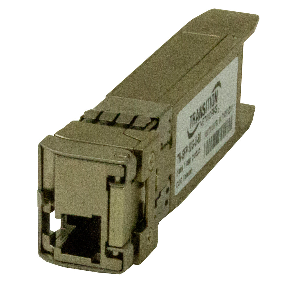 Lantronix TN-SFP-10G-D-20 | 10gbase-bx, Sfp+ With Digital Diagnostics (dmi) 1330 Tx/1270 Rxnm (lc) [20 Km/12.4 Mi.]