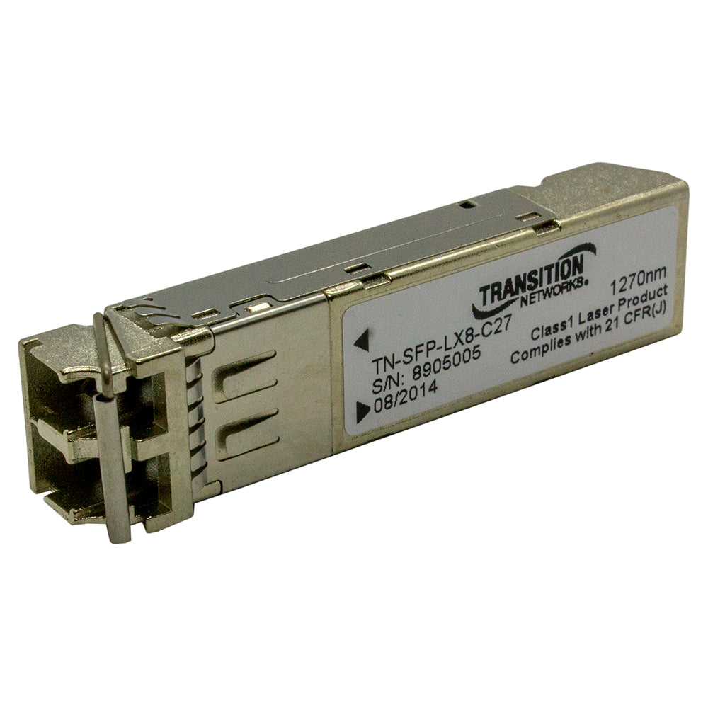 Lantronix TN-SFP-LX8-C35 | Gigabit Ethernet Small Form Factor Pluggables With Dmi 1000base-lx 1350 Nm Single-mode (lc) [80 Km/49.7 Miles]