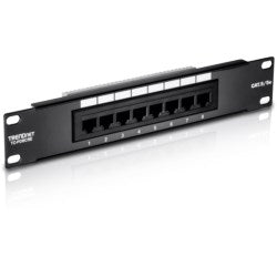 Trendnet TC-P08C5E | 8-port Cat 5E Unshielded Patch Panel