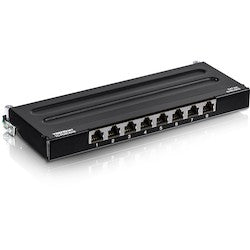 Trendnet TC-P08C6AS | 8-Port Cat6A Shielded Wall Mount Patch Panel