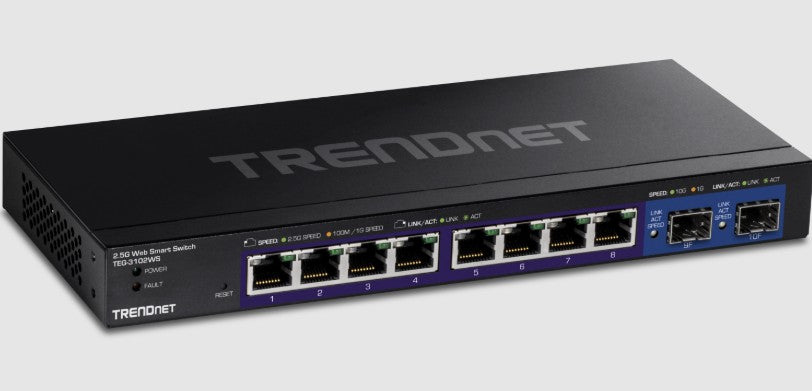 Trendnet TEG-3102WS | 10-Port Multi-Gig Web Smart Switch