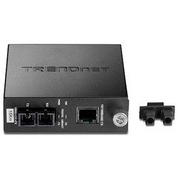 Trendnet TFC-110S15 | SC Fiber Converter, 100 Base-TX to 100 Base-FX, Single-Mode, 7.5 Volt DC, 1.8 Watt, 1518 Byte Frame, 15 Kilometer Distance