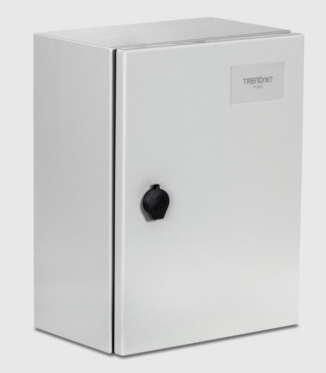 Trendnet TI-CA2 | Outdoor IP66 Steel Enclosure With Lockable Hinged Door